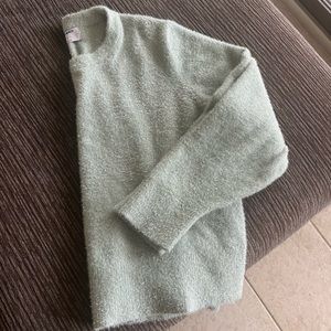 Sage sparkle sweater, worn once